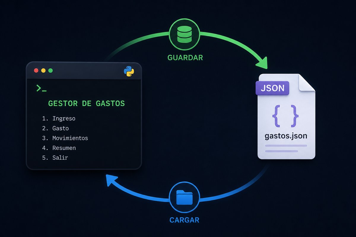 construye un gestor de gastos personales en la terminal
