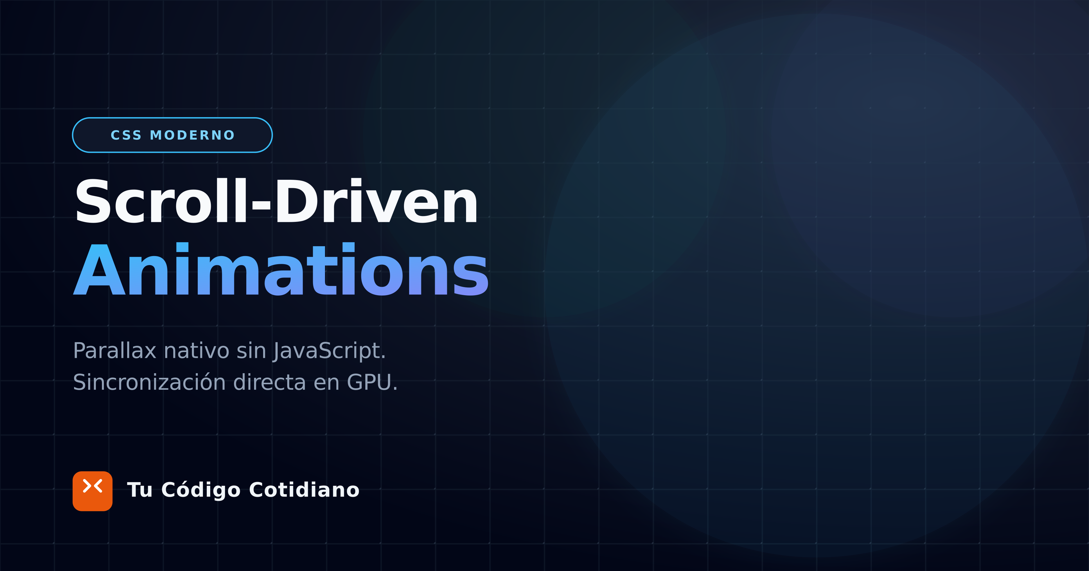 Animaciones vinculadas al Scroll: la API scroll-timeline para efectos parallax sin JS