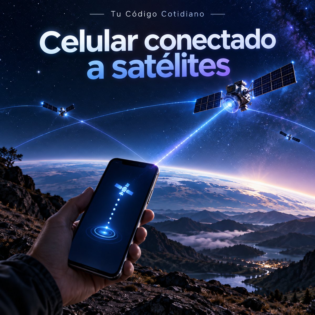 Tu celular conectado directamente a satélites: ¿cómo es posible?